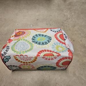Floral Multicolor Decorative Storage Box - Home Accents